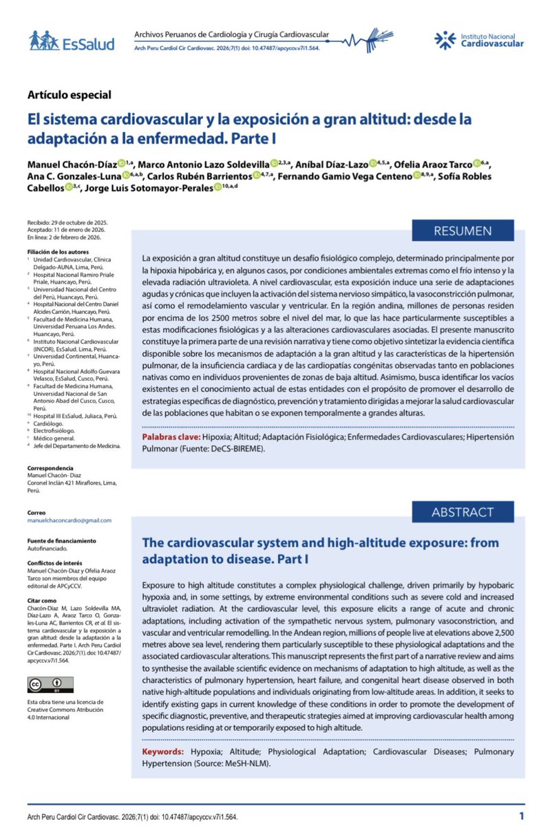 Manuel Chacón MD, MsC, FESC tweet media