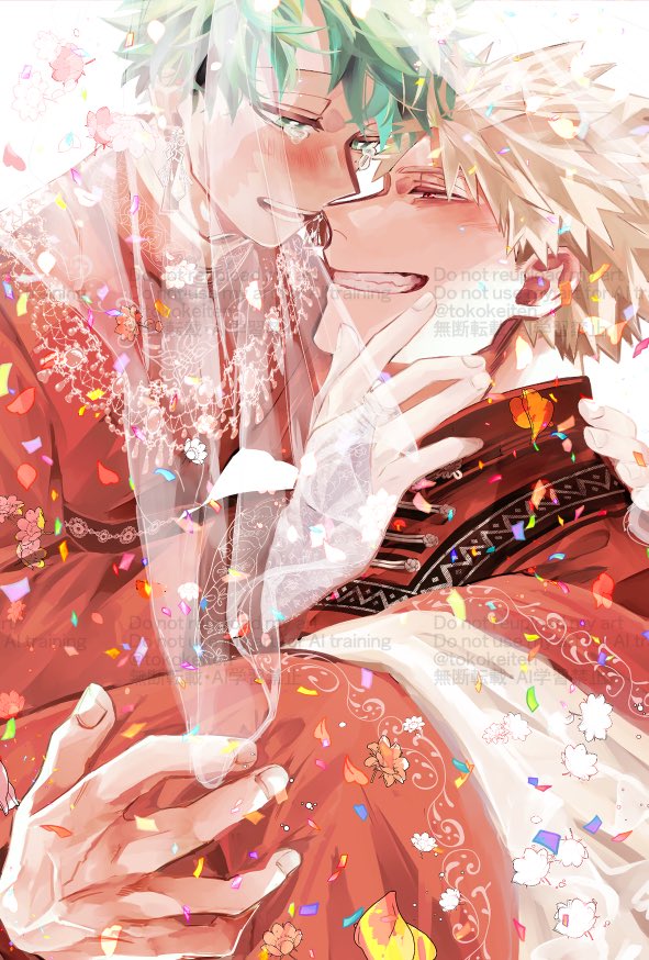 冬じっけつ勝デ 二度目の婚礼の儀(「まつとしきかば、」の二人)