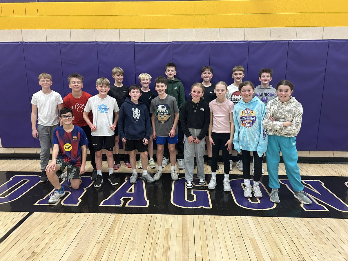 Great group of hard workers at Dragon Performance Winter Camp 1!