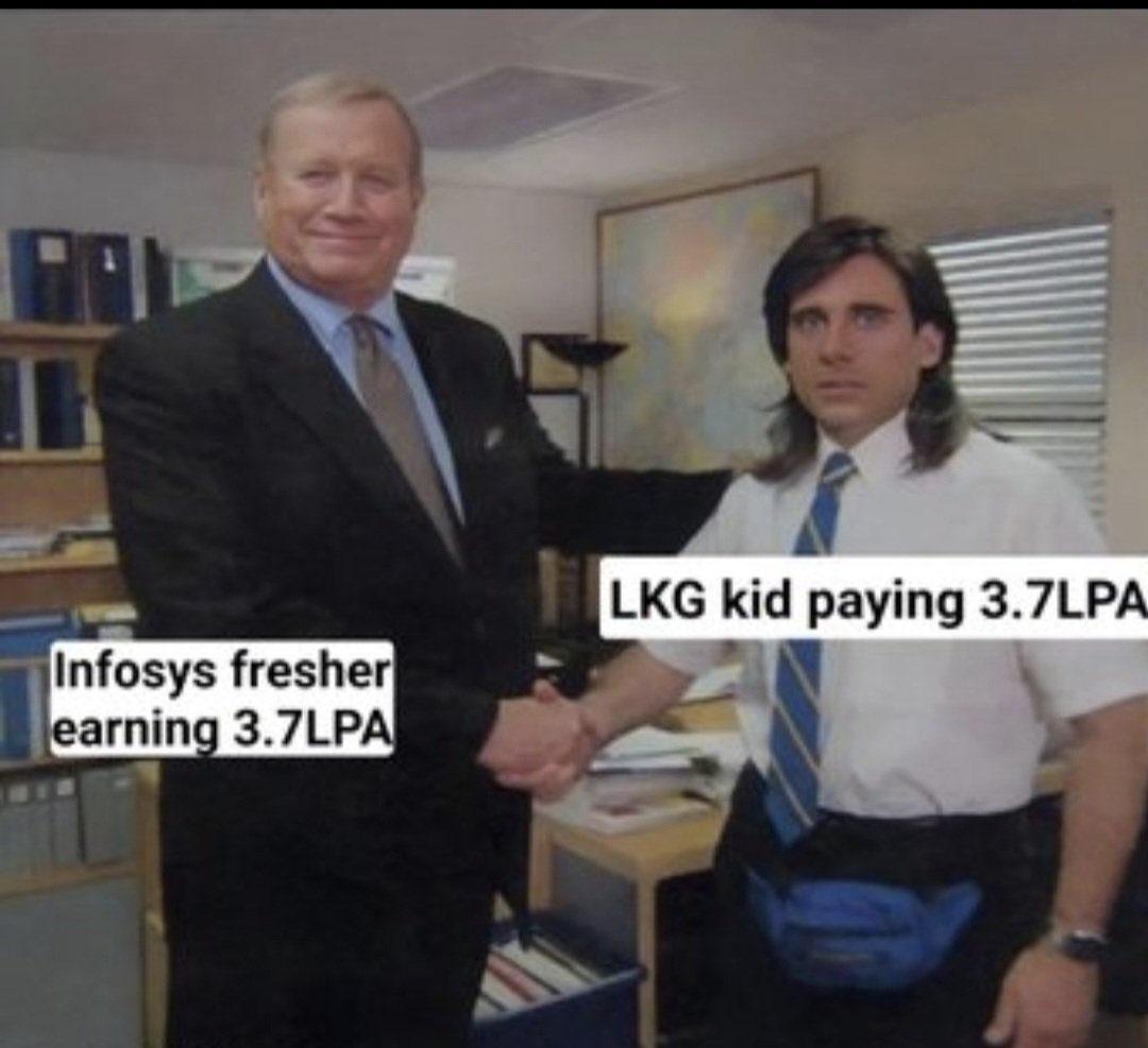 In 2010, I joined Infosys at 3.25 LPA.

In 2026 , They are offering 3.7 LPA ?