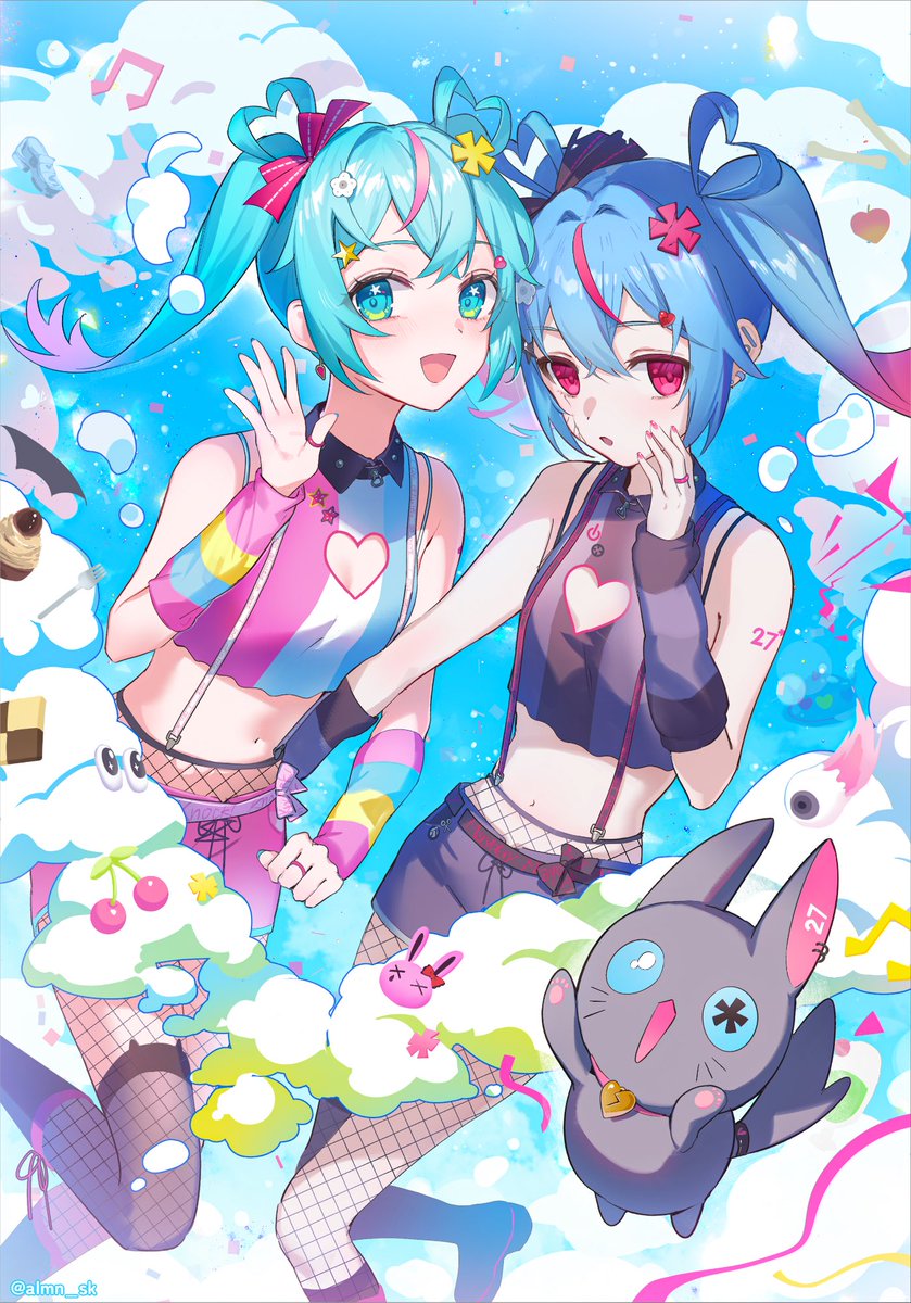 『ハ』『ロー』

デコミクライブ楽しみです💗
#DecoMikuArt #初音ミク