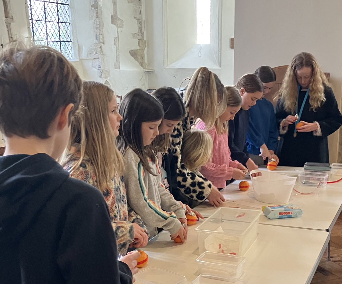 At our recent #Candlemas service Christingles were used to illustrate how we’re called to take Christ’s light out into the world. During the service 
15 children created their own. Sharing the light of Jesus enabled Christians to share a message of hope far &amp; wide