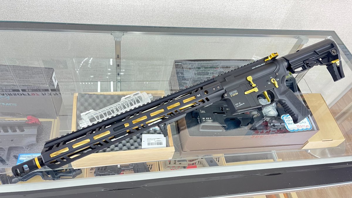 関西尼崎店】 「中古品 東京マルイ MTR16ゴールドエディション