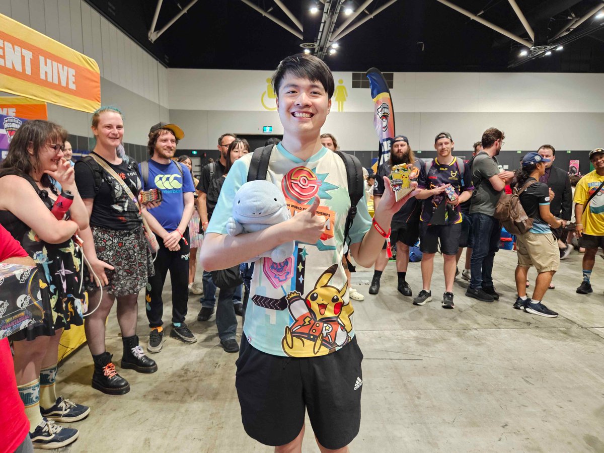 ThunderdomePOGO's tweet photo. Congratulations again to @jumothyy for winning Sydney! B2B regional wins puts him in a star studded list, right where he belongs! B2B2B👀

Jum’s precise plays throughout the weekend showed once again what he’s capable of!

We can’t wait for what The Thunderdome has in store👀 https://t.co/Fg67RMxHeD