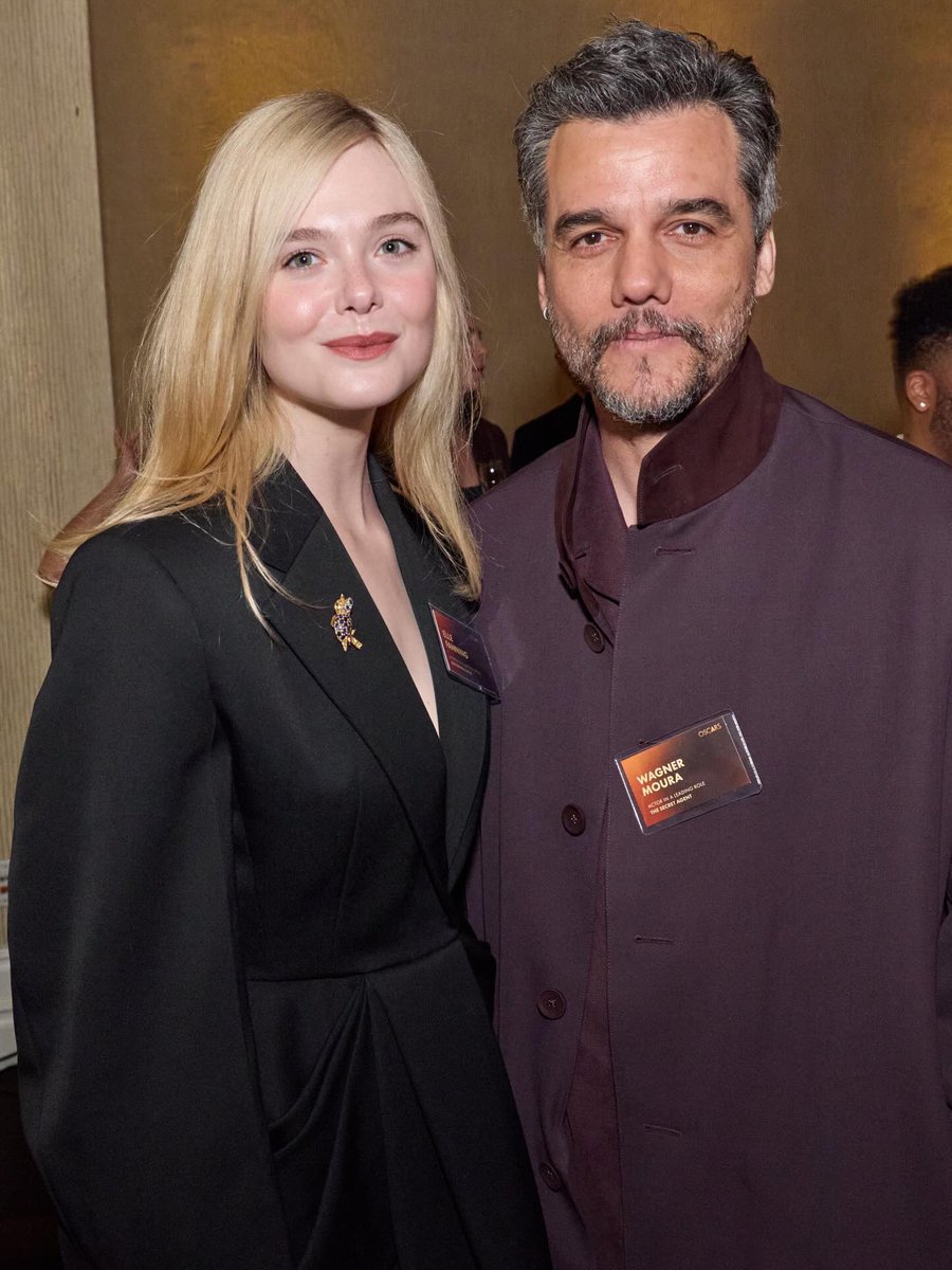 ELLE FANNING AND WAGNER MOURA!