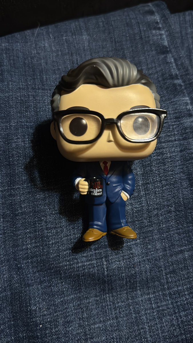 907natalie's tweet photo. Received my @StephenAtHome Funko today and I absolutely love it!! However, we did notice that it is not aurally anatomically correct. IYKYK https://t.co/zHz6cXOQe7