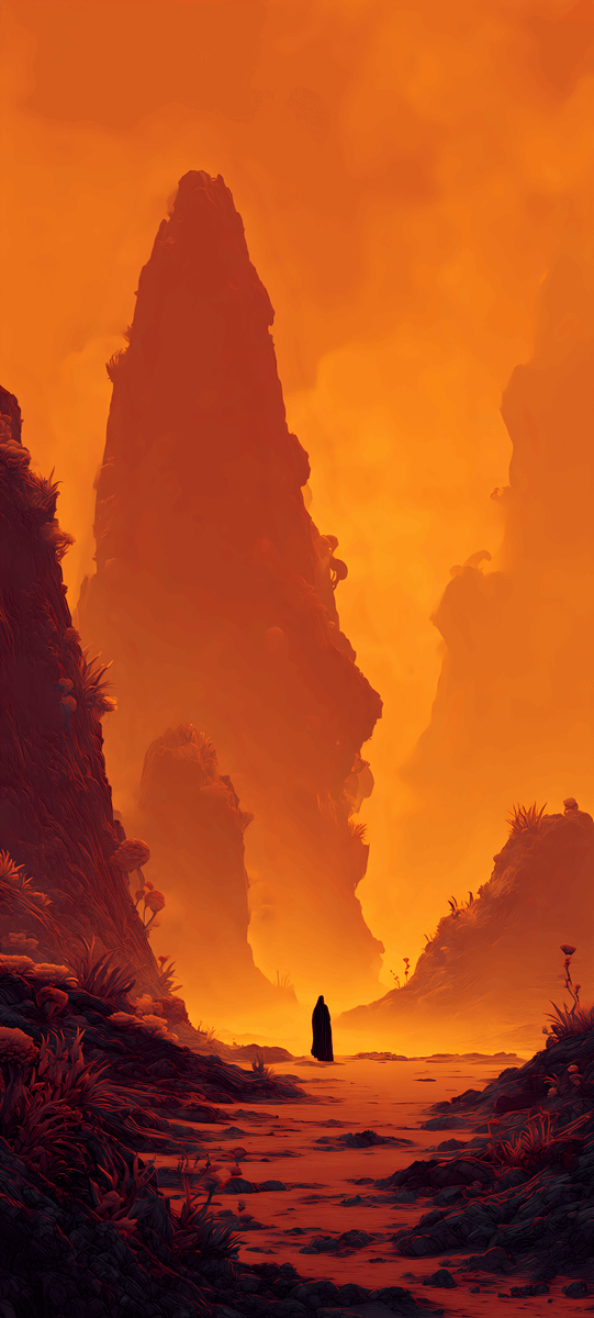 404images's tweet photo. Molten Skies Over Emberworld Dreamscape🔒
4K Phone Wallpaper
Tap & Hold ➜ Load in 4K
#wallpaper #fantasy #surreal #goldscape #alienland https://t.co/tIYZY0Tnfs