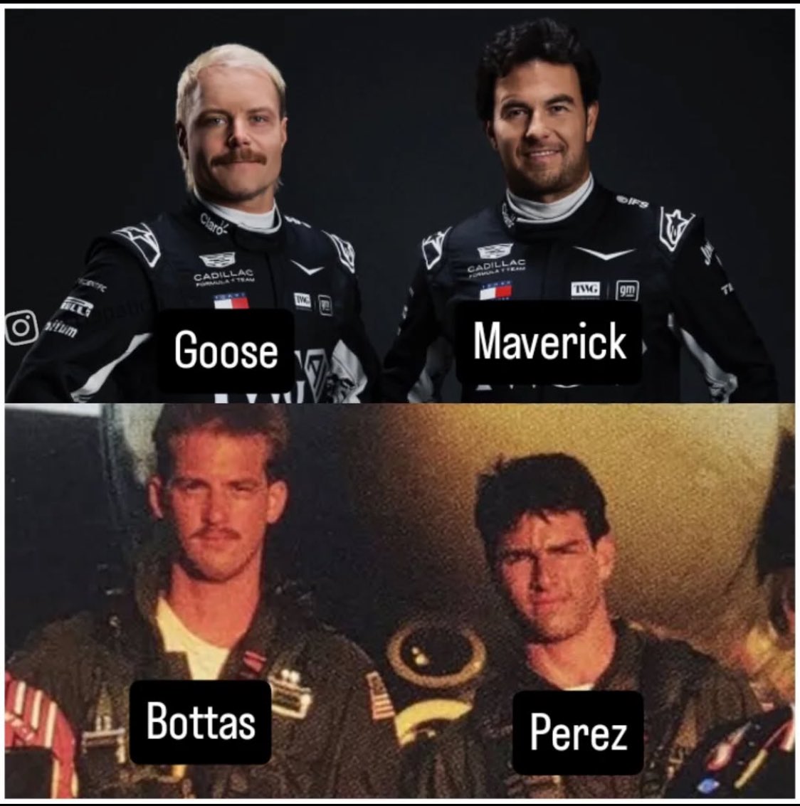 Parecidos más que razonables

<a href="/SChecoPerez/">Sergio Pérez</a> <a href="/Cadillac_F1/">Cadillac Formula 1 Team</a>