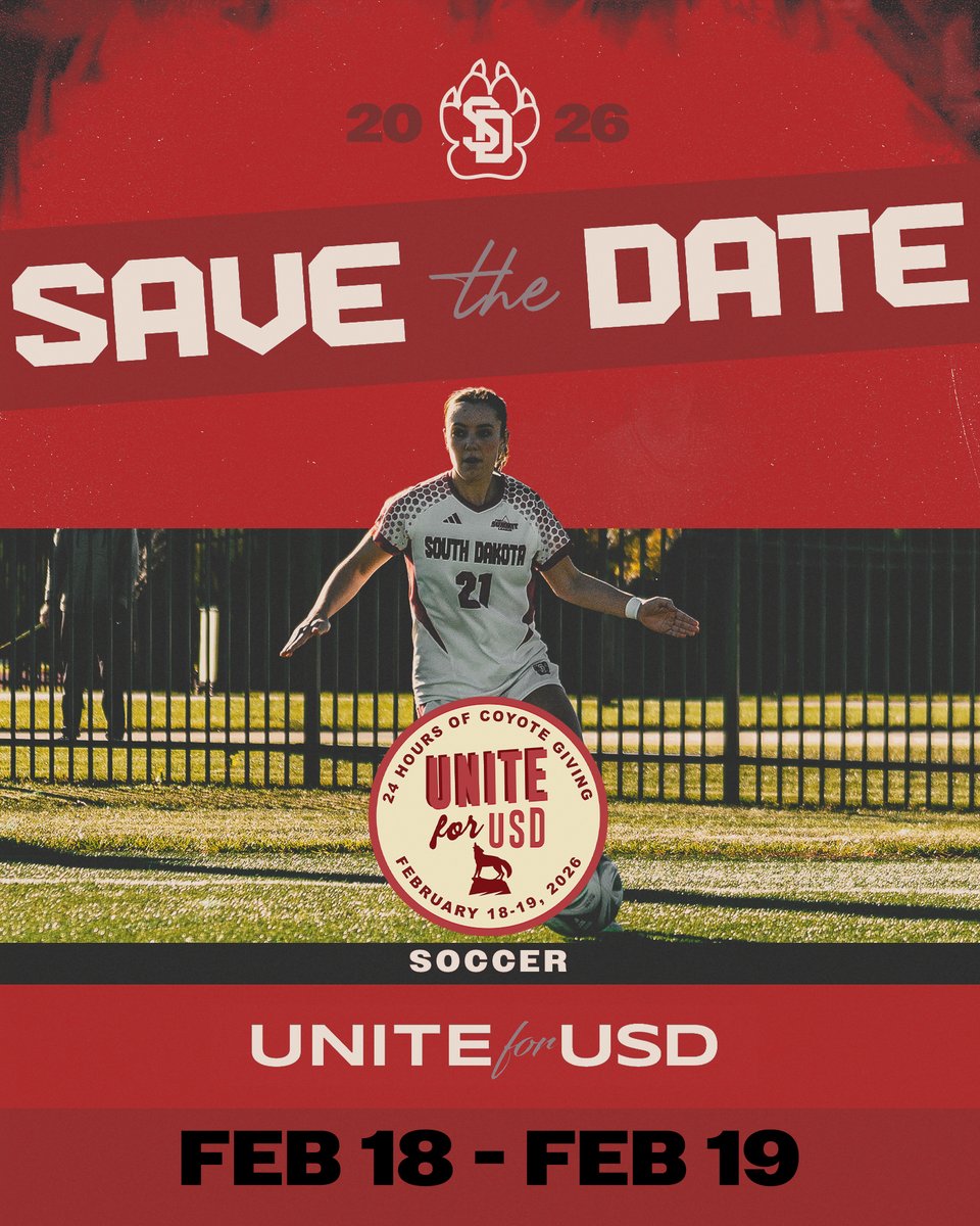🚨ONE WEEK AWAY!🚨

We are just one week away from the annual Unite for USD Day of Giving! Save the date!
🔗uniteforusd.org

#GoYotes