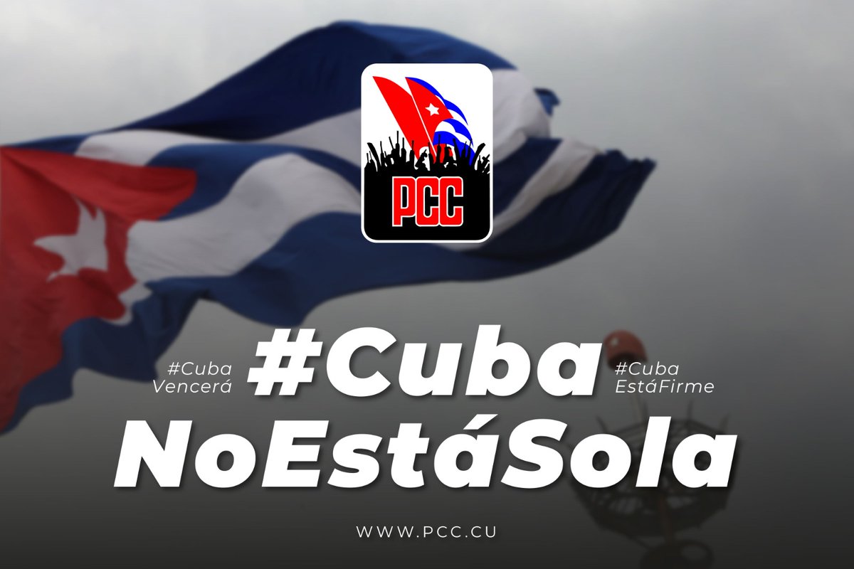 Por #Cuba siempre listos para el combate, resistiendo al #Bloqueo que intenta asfixiarnos, pero que solo logra fortalecer la #Unidad de todo nuestro pueblo.
#CubaVencerá 
#CubaNoEstáSola 
#CubaEstáFirme