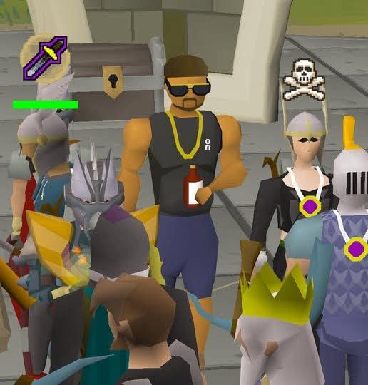 This dude SCAMMED me on world 301 on Runescape 

If you see him report pls