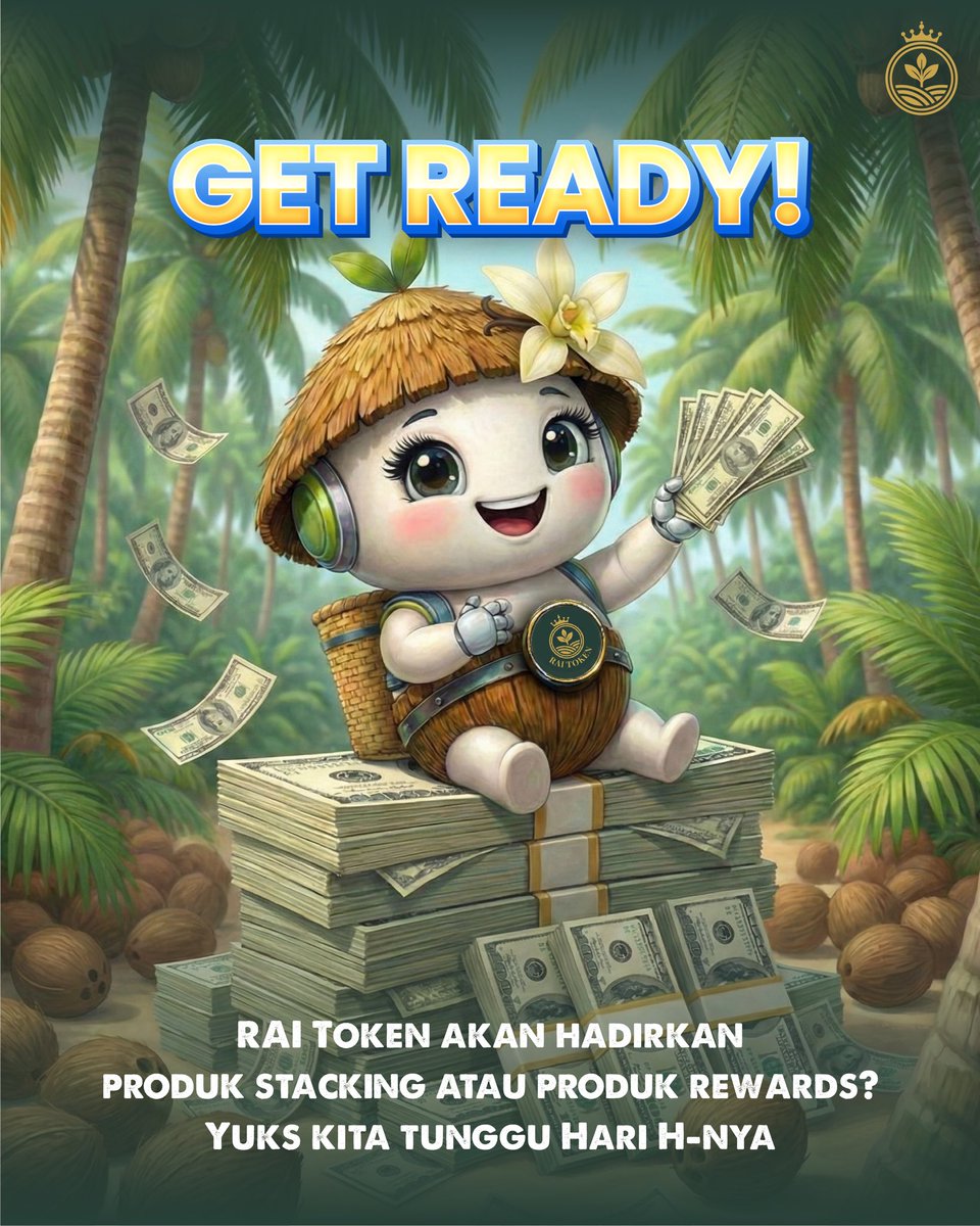 RAI Token lagi siap-siap buat gebrakan besar, antara Staking atau Rewards.
mana yang bakal jadi kunci 'cuan' kamu? Pantengin terus biar nggak ketinggalan kereta!