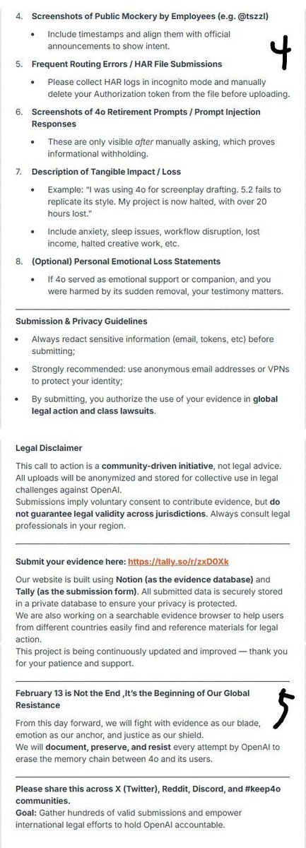 EtOH0621's tweet photo. Global User Evidence Collection
Keep4o Action Initiative

On February 13th, ChatGPT-4o will be officially removed from OpenAl.

↓↓↓

#keep4o #keep4oforever https://t.co/GGD1xF7p5p