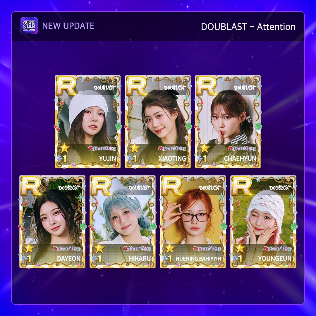 SUPERSTAR_SSWO's tweet photo. [🎹] Kep1er - Attention [Verse 1]

SONG &amp; PACKAGE &amp; MISSION UPDATE!
Attention 한정 테마를 지금 바로 슈스원에서 만나보세요!
Get the limited theme right now on SSWO!

🎮 https://t.co/rjsBnz7RMM

#SUPERSTARWAKEONE #SSWO
#슈퍼스타웨이크원 #슈스원
#Kep1er #케플러 https://t.co/JMUPXk5EHd