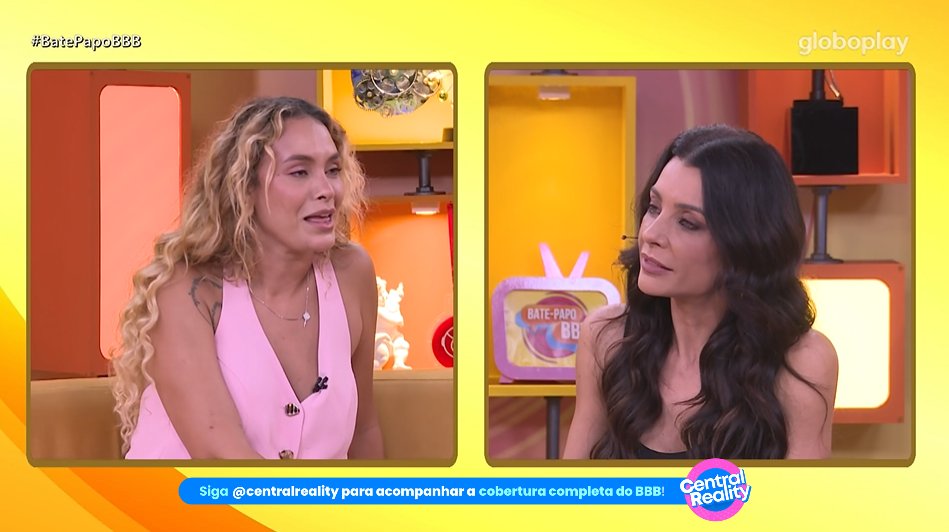 Ceci: "Quem é a 'Juliette', que vai levar o prêmio?"

Sarah: "A Sol." #BBB26 #BatePapoBBB