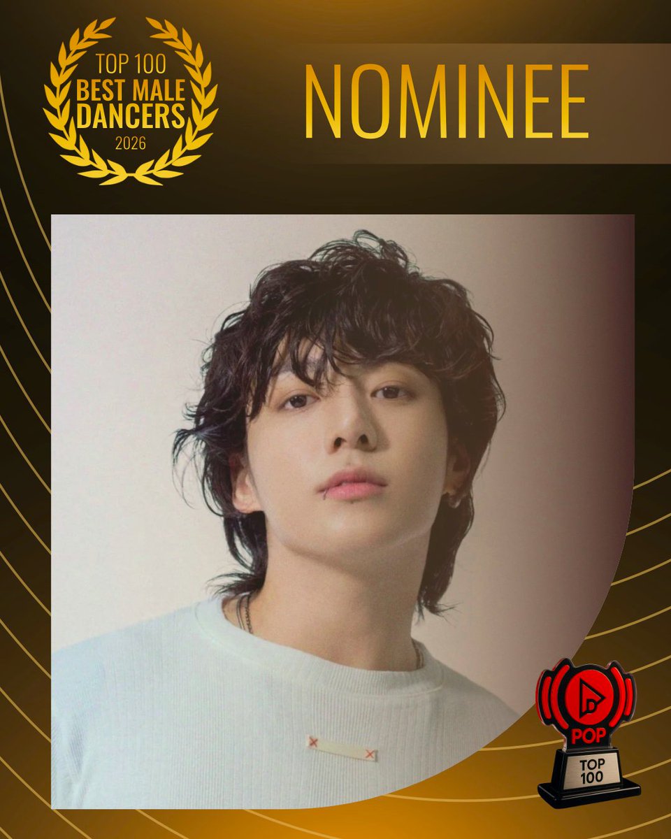 JUNG KOOK (BTS) is nominated for the Best K-POP Dancer Award (FINAL) 🏆

🔗 VOTE: dabeme.com.br/top100s/