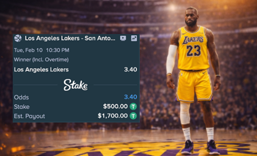 LEBRON locking in tonight big PAYOUT for the W