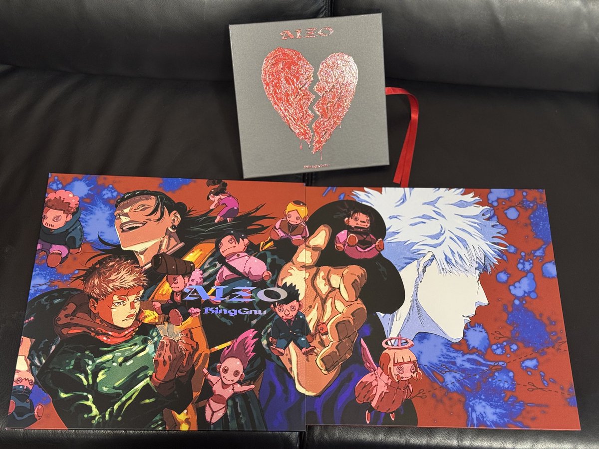 期間生産限定盤も届いた！！！ かっこいい〜！！！！ #AIZO #KingGnu