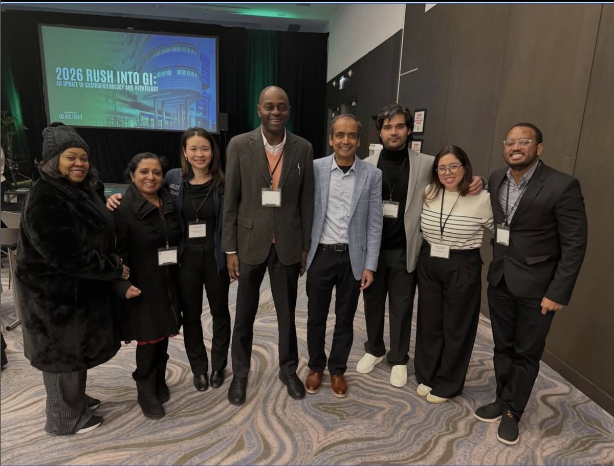 GedionYilma's tweet photo. Presented as a Distinguished Abstract Presenter at Rush Into GI 2026 Discussing new data linking microscopic colitis with Metabolic and autoimmune liver disease. Extremly grateful for the guidance from @ChunWeiPan11 @clivejmiranda @Pius_Ojemolon and Dr. Abegunde https://t.co/ARJSqdAQsn