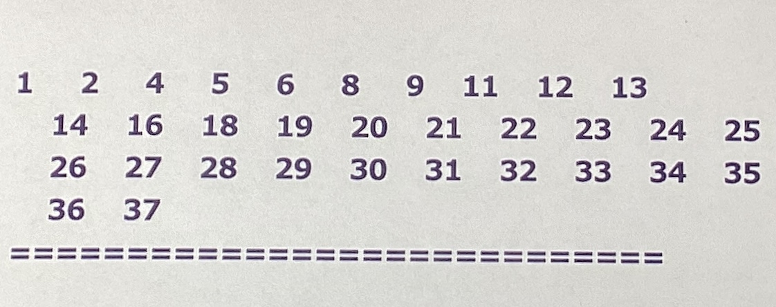 BOX争奪戦当選者はこちら⬇️ 当選者の方は400円と整理券をご持参の