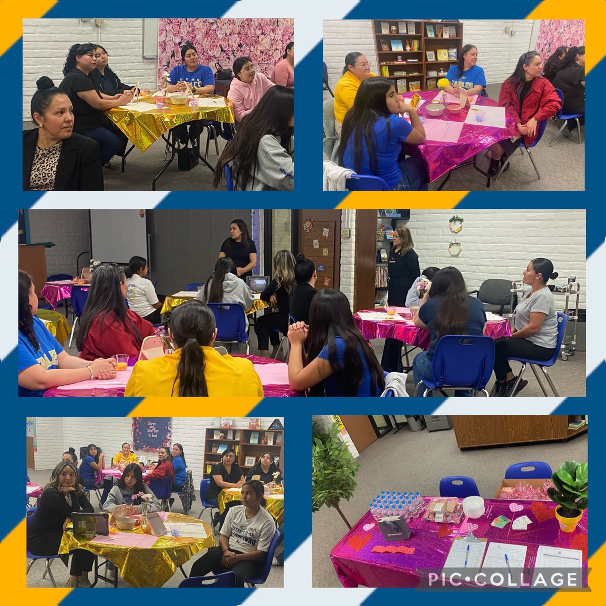CoronaAlex_GEMS's tweet photo. Another fantastic parent class->Spa &amp; Ma💕✨An evening filled with rest, relaxation &amp; beautiful bonding moments for moms &amp; daughters, in prep for Valenkind’s Weekend. A heartfelt thank you to amazing Esthetician, Mrs. Alvarez &amp; Parent Liaison, Janet Natividad!💆🏽‍♀️🌸 #MomandMe💎🦅🏆 https://t.co/peaV6HKGmV