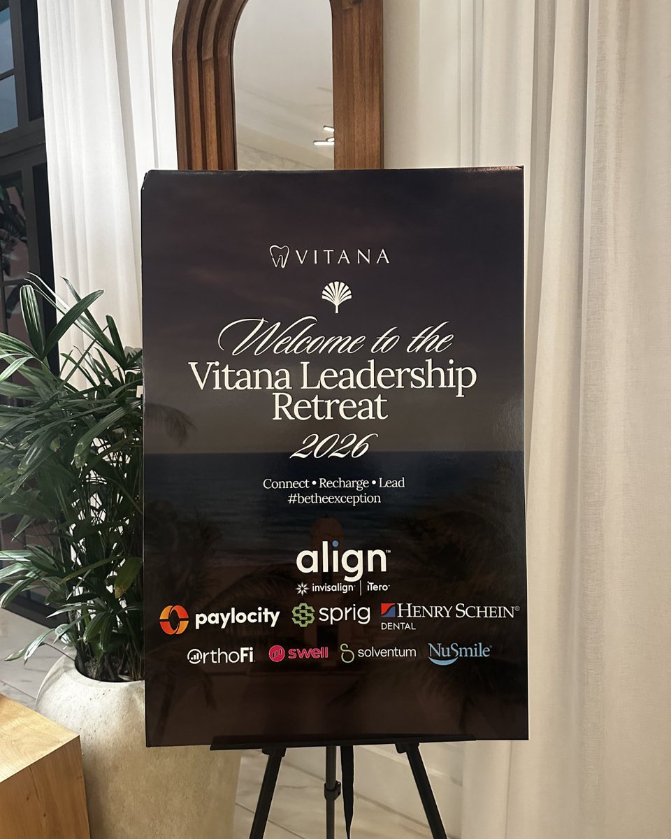 straightwires's tweet photo. Exploring the psychology of the Millennial mom… and her precious Gen Alpha at the 2026 Vitana Leadership Retreat! 🌴
From first call to same-day start, it’s all about building trust, reducing friction, and understanding what really drives decisions in modern ortho.
#Orthodontics https://t.co/9WFkI66AZG