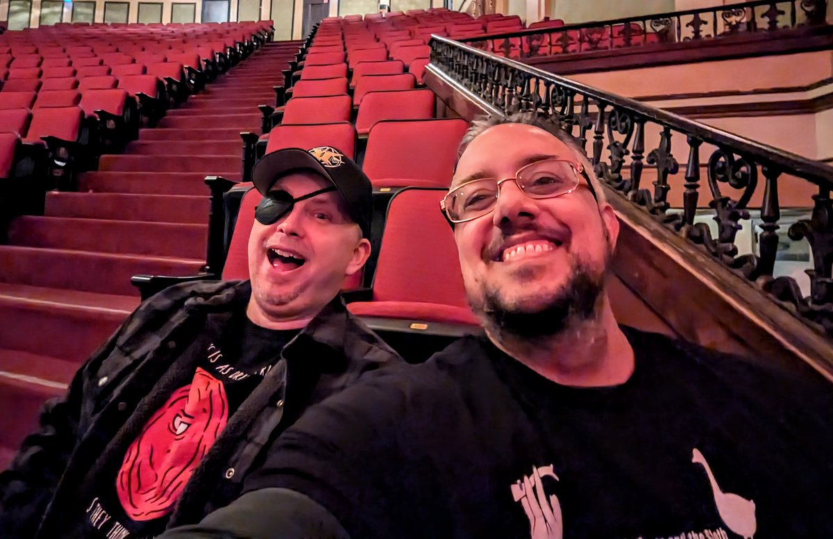 Drokcomedy's tweet photo. With @JackOfAllNerds to see a little comedy tonight! Love me some #JamesAcaster https://t.co/S4v7FklGLv