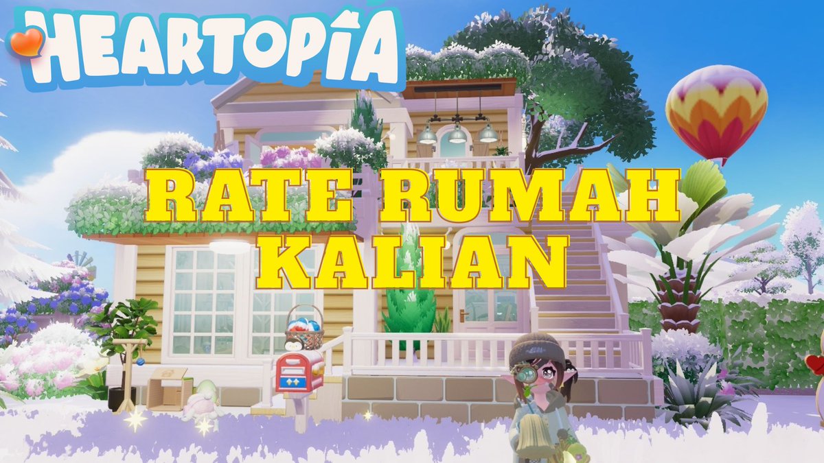 HARTOPIA! ayo merapat nene mau review rumah kalian 🫵
Review Rumah Hartopia Kalian!【Vtuber Indonesia】 youtube.com/live/GxORmLFb4… via <a href="/YouTube/">YouTube</a>
