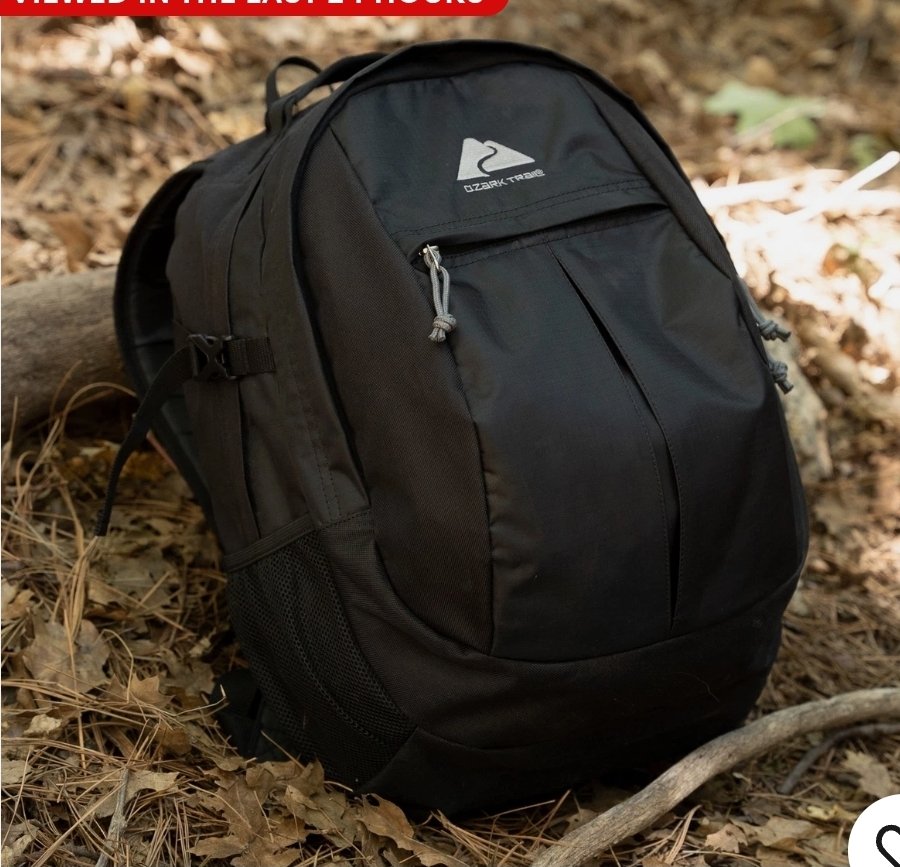 MaximCover's tweet photo. @FBIDirectorKash hey so I previously thought Nancy's kidnapper was wearing a camelback. Having had to hike in the desert he would need hydration, but thanks to reddit people in the outdoors sub believed it to be this backpack sold at Walmart, I thought it might be an Adidas logo https://t.co/JJX7fqcMNF