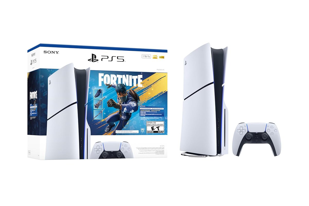 GIVEAWAY!❤️

1x  PlayStation 5 Console 1TB - Fortnite Flowering Chaos Bundle

- Like + Repost to enter!  
- Winner announced Feb 25