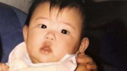 dollrozey's tweet image. baby chaeyoung 🤍