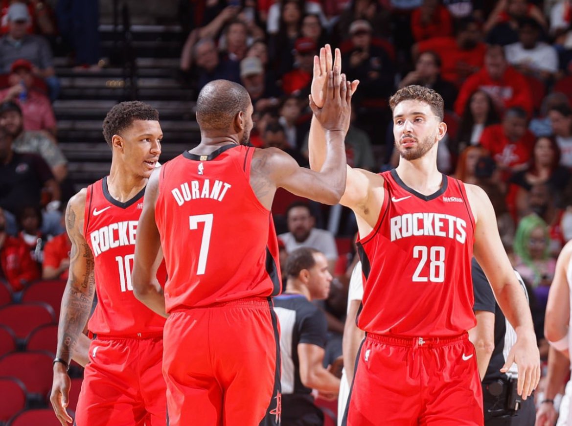 With the Rockets win over the Clippers they’re now the 3rd seed in the West 🚨 

They move to 33-19 on the season 🚀