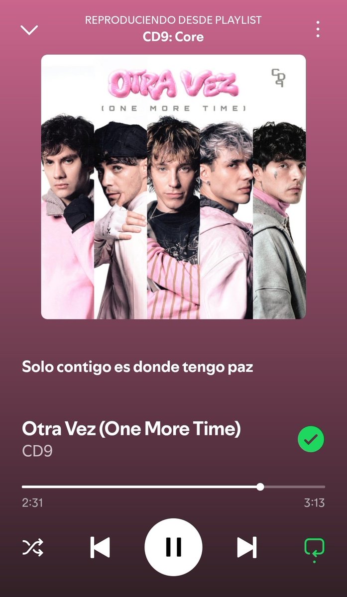 Cd9Vibes's tweet photo. @CodersLGDLOffic @CD9 #CD9ISBACK
OTRA VEZ IS OUT NOW

┗━ *Alu [@Jos_StanGdl]* 𓆩☆𓆪 https://t.co/5INb4axtCd