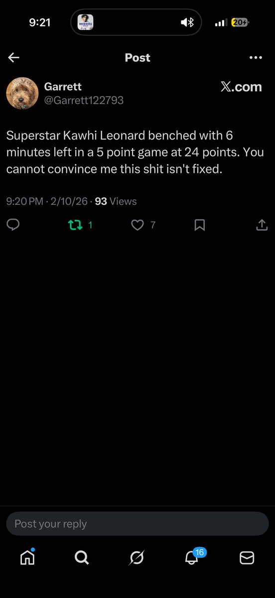 I deleted sports betting apps tonight .. kawhii over was 25.5 he had 24 … ty lue benched the whole 5 with 6 min left .. they was down 10 you can’t make this shit up … <a href="/PrizePicks/">PrizePicks</a>  is a app every one should delete