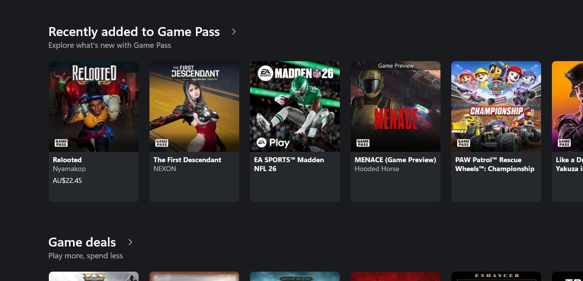 Relooted was added to gamepass earlier this morning.
I would love to try it; but it is attempting to reloot my wallet of $22.45.

Chances are its just a server end thing, but if not -- Boy fuckin' howdy. Right before a State of Play? Bold.

I'll check again this arvo.