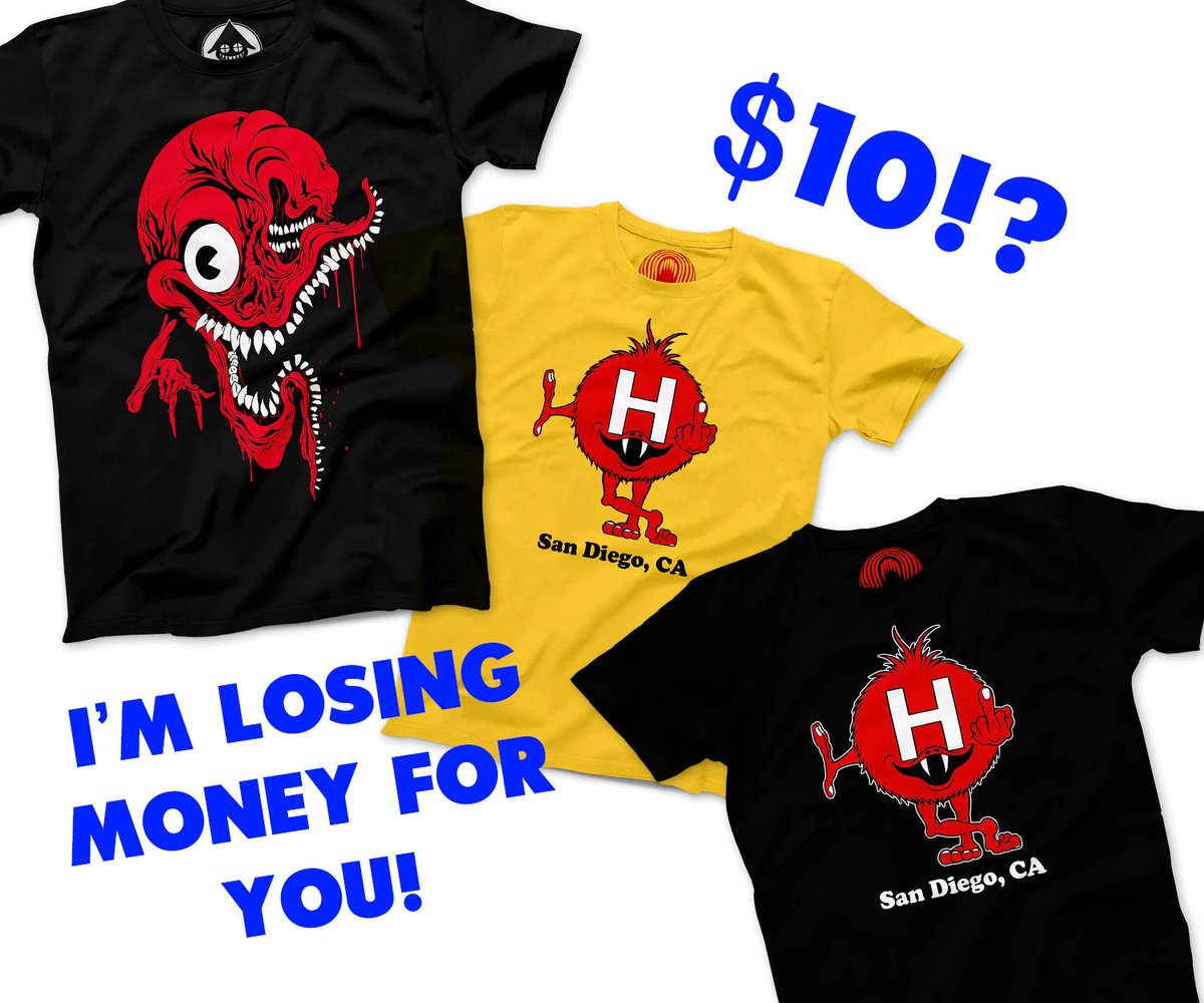 Ok I think this is the last of the shirts hiding under my bed that I’m willing to part with for ONLY TEN DOLLARS! shop.alexpardee.com/collections/ap…