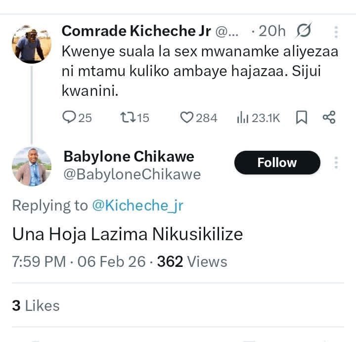 Eng.Mapunda Jr tweet media