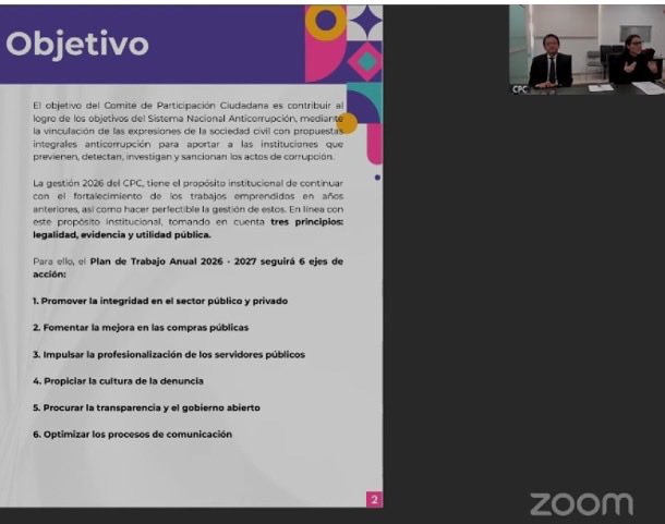 Hoy en sesión extraordinaria el <a href="/ComiteCPC/">CPC</a> aprobó el Plan de Trabajo 2026–2027. El #SNA pone el foco en:
✔️ Fortalecimiento del #SNA desde sus facultades legales.
✔️ Mejora de capacidades institucionales.
✔️ Coordinación efectiva entre actores.
✔️ Empoderamiento ciudadano.