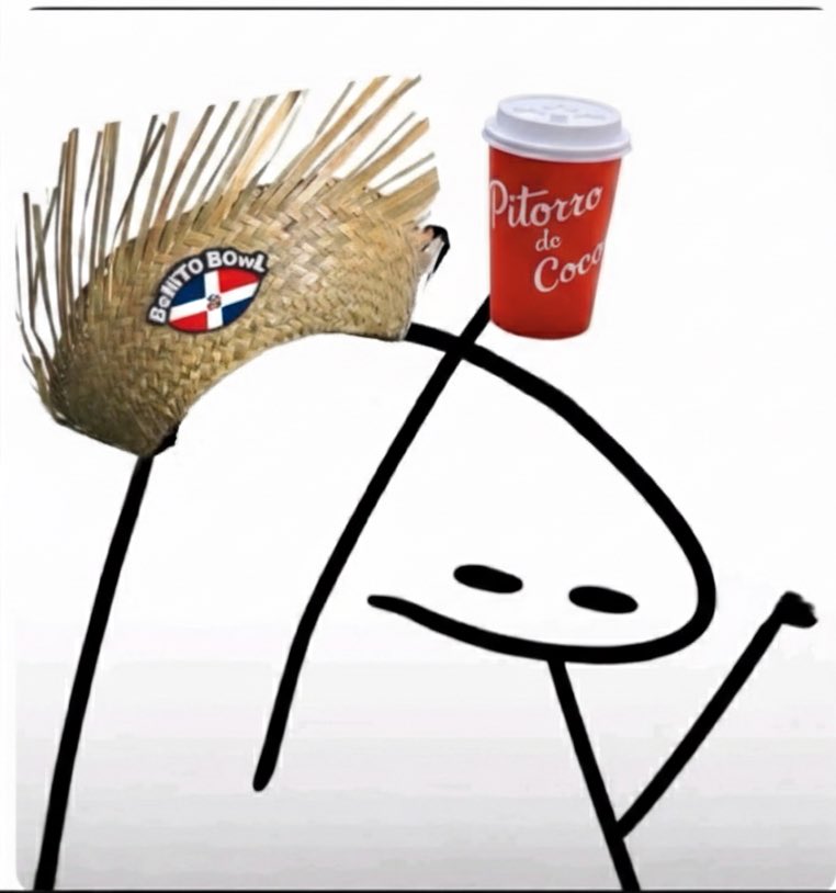 Me when the Benito Bowl started and i heard HOY SE BEBEEEEE 🇩🇴 🇵🇷 🥃