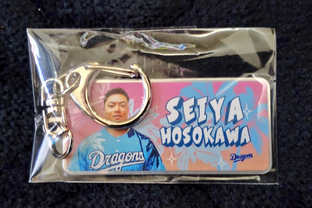 中日ドラゴンズ 沖縄キャンプ シークレットメタルキーホルダー 【譲