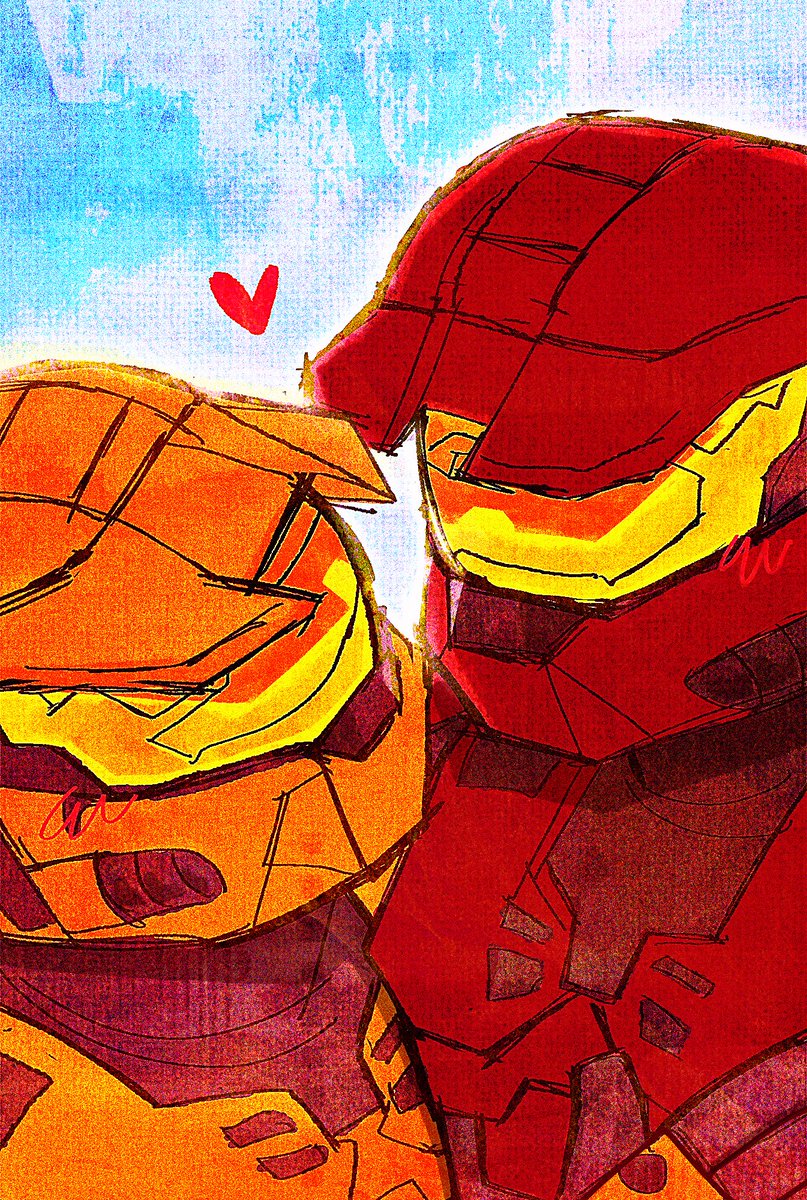 Making their helmet’s mouths kiss 

#rvb #RedvsBlue