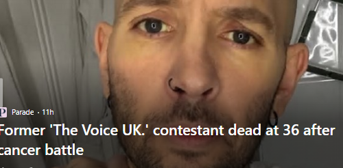 "According to the Facebook post, Franklin died on Saturday, Feb. 7, months after he was diagnosed with stage 4 oesophageal cancer in December."
#diedsuddenly too young😰 Cancer Incidence is skyrocketing in young adults.