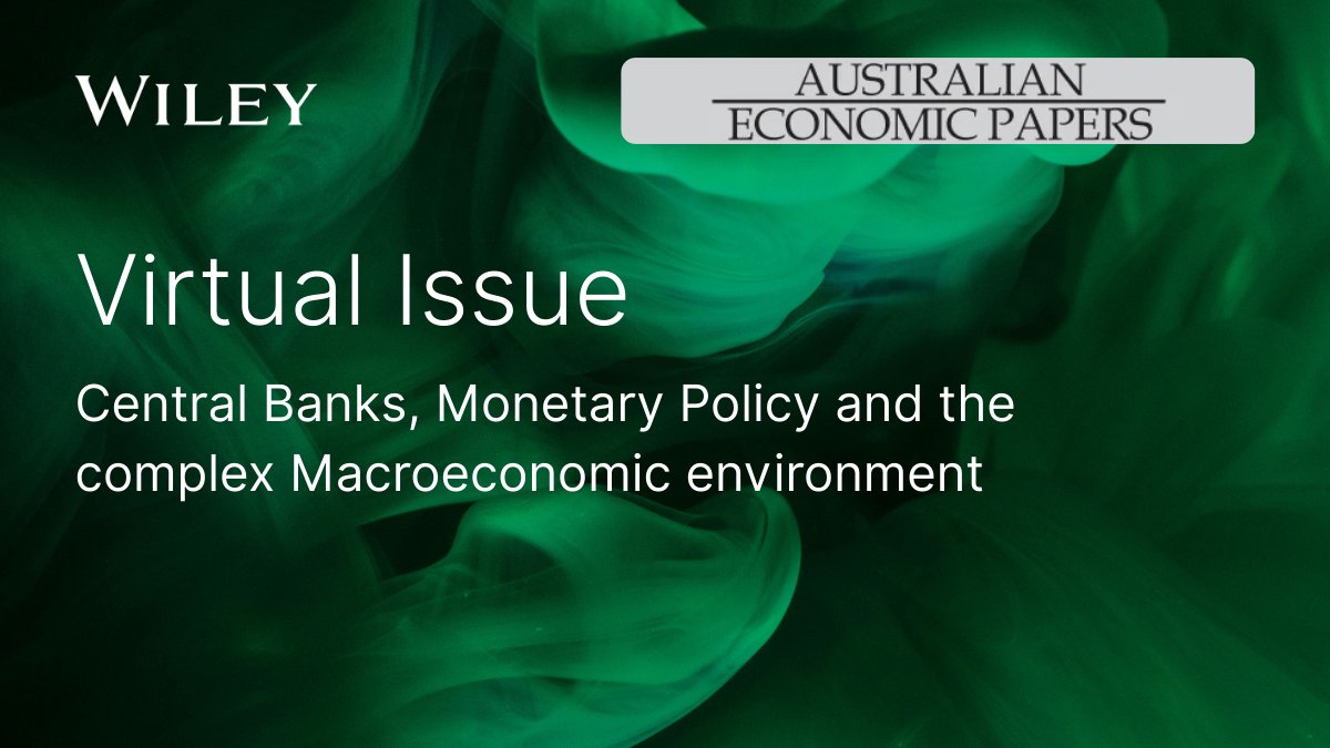 Australian Economic Papers tweet media