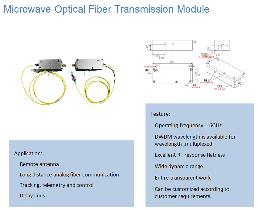 RofocP26405's tweet photo. Rof Mini 10~3000MHz Analog Broadband Optical Receiver RF over fiber link
Application:
Remote antenna
Long distance analog fiber communication
Tracking, telemetry and control
Delay lines
#Optical #photonics #Quantum #Optics #opticalcenter  #laser 
More
https://t.co/ZiM8Voagc0 https://t.co/Y1BJs8aAaA