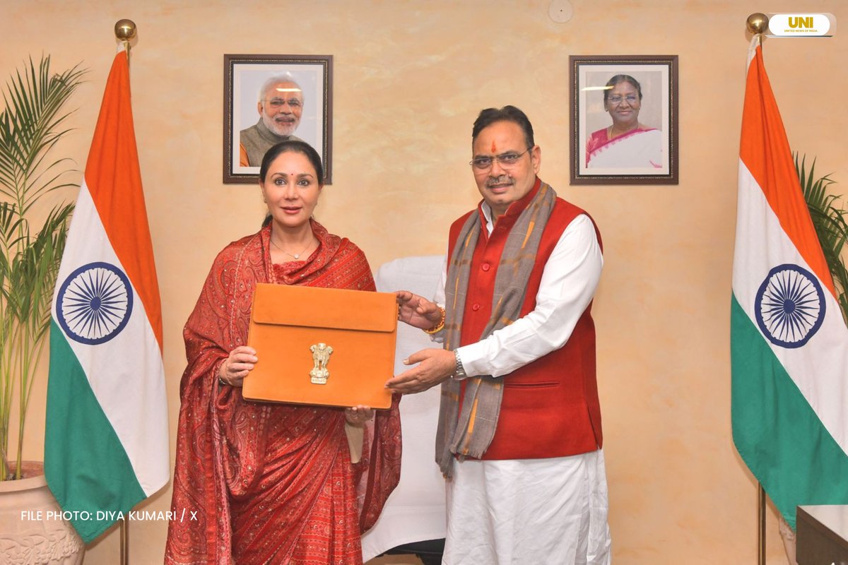Rajasthan Budget 2026-27 | Deputy Chief Minister and Finance Minister Diya Kumari will present budget in the state Assembly today. @KumariDiya | #RajasthanBudget | #DiyaKumari | #BudgetSession2026 | #Jaipur