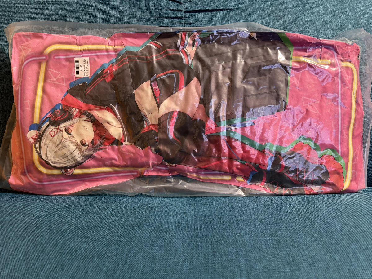 周防パトラ×GiGOキャンペーンの景品が届きました。 ロングクッションも