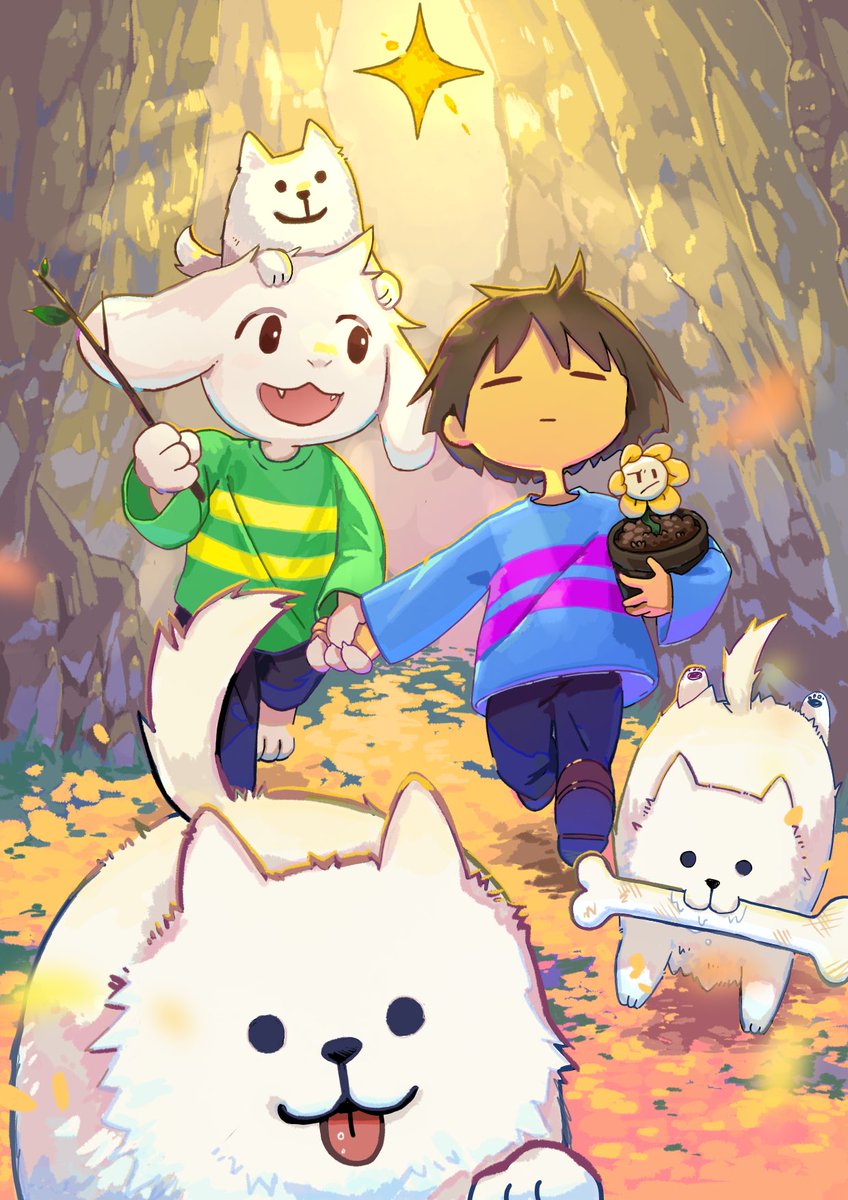 gomairasuto's tweet photo. まじで神ゲーすぎてどハマりしております！！！
絵描いてるうちにとっくにクリアしちゃった
#undertale #イラスト　#illustration https://t.co/vv1fOtwM2k