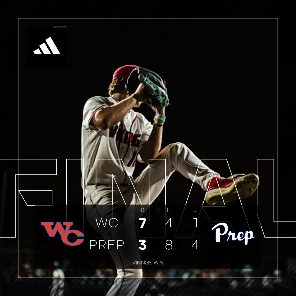 😤 ROAD DUB 😤

Vikings pick up the win tonight 7-3 against Jackson Prep. Nate Moore with the win on the mound. Back in action tomorrow against cross town rival Vicksburg.  Game times are 5:00/7:00.  

#hcbagt