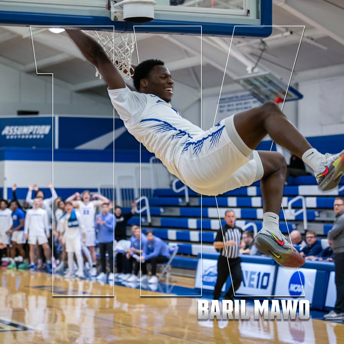 Assumption University Athletics tweet media