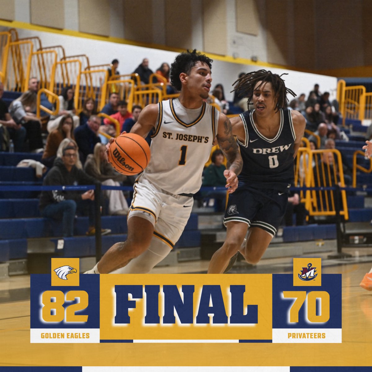 St. Joseph's NY Golden Eagles tweet media